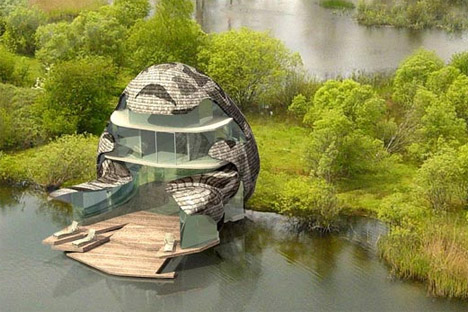 Green Home Design on Fantastic Futuristic Green House Design   Designs   Ideas On Dornob
