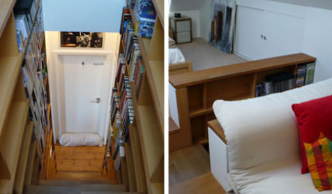 stairs-bookcase-combination-interior-design