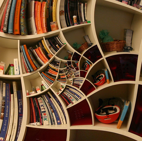 impossible-spiral-bookcase-design