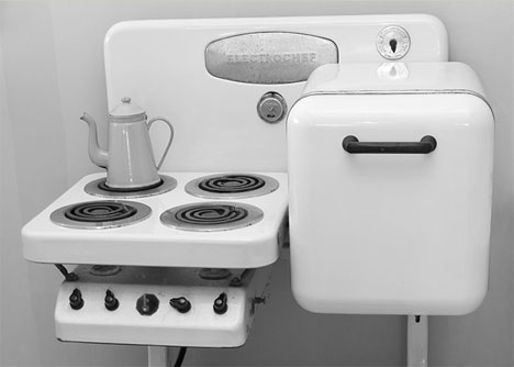 Electrochef: All-in-One Vintage Kitchen Appliance Set