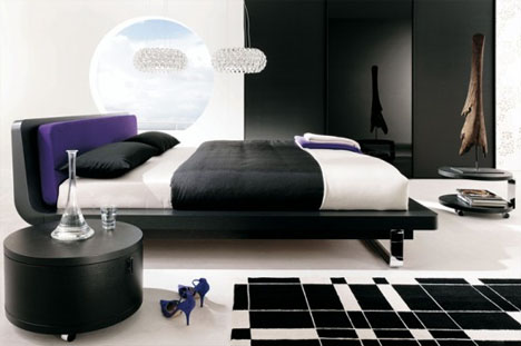 bedroom-black-white-design
