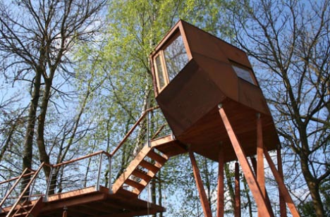 Modern Tree Living Creative Treehouse Designs Plans Designs