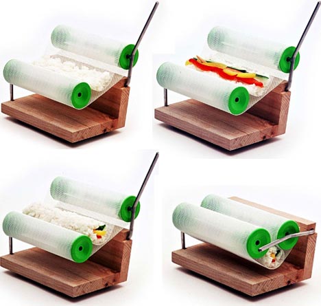 automatic-sushi-rolling-device