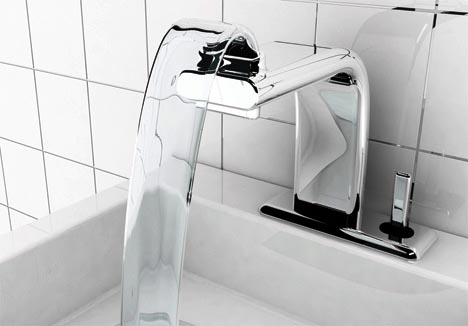 Reversible Sink Faucet Functions As A Water Fountain