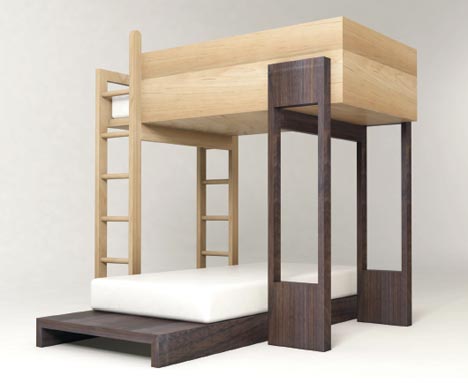 simple-wooden-kids-bunk-bed