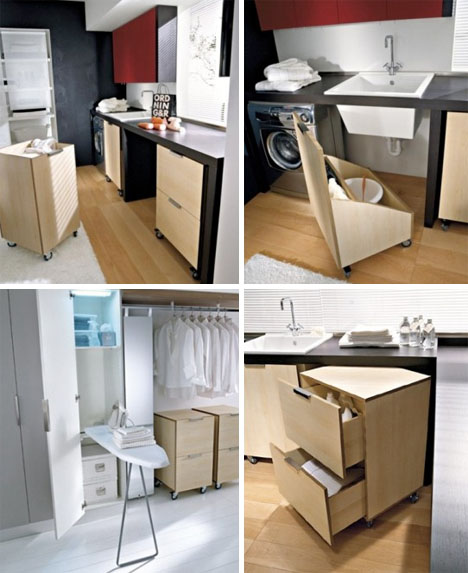 modern laundry room furniture