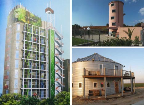silo homes converted