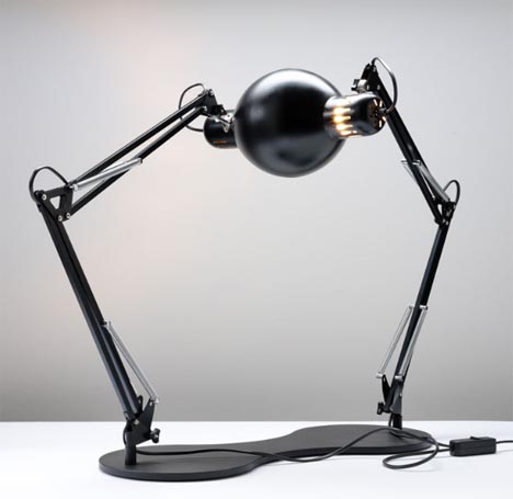 funky dual table lamp idea