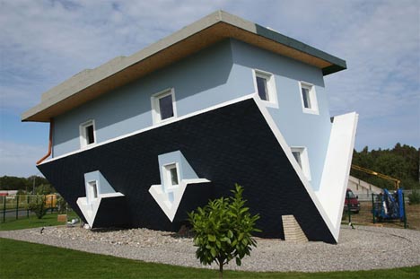 upside down house design