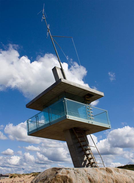 lifeguard cool modern tower