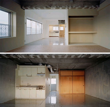 minimalist modern apartment interior