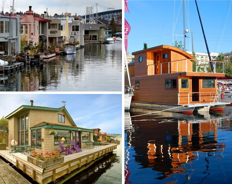 seattle houseboat floating communities