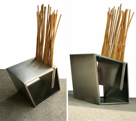 Naturally Man-Made: 7 Hybrid Artisan Wood & Metal Chairs | Designs & Ideas  on Dornob