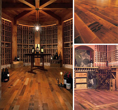 Better With Time Beautiful Aged Wine, Wine Barrel Laminate Flooring