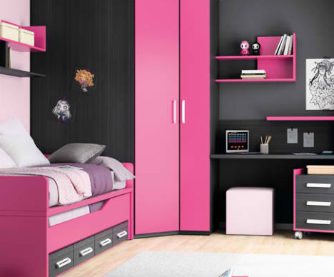 Compact Colorful Kids Room Design Ideas By Kibuc Designs