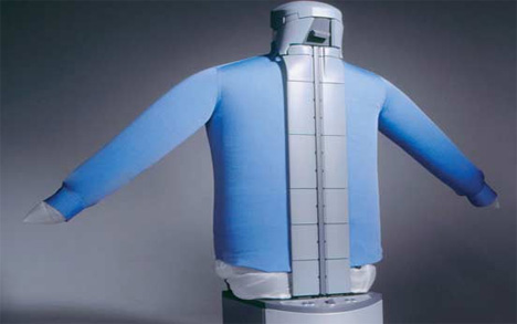 Odd Dummy-Like Machine is a Shirt Ironing Robot | Designs & Ideas on Dornob