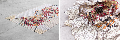 movable pieces wooden rugs