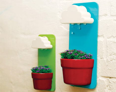 apartment design rainy pots