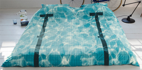 swimming pool bedding set