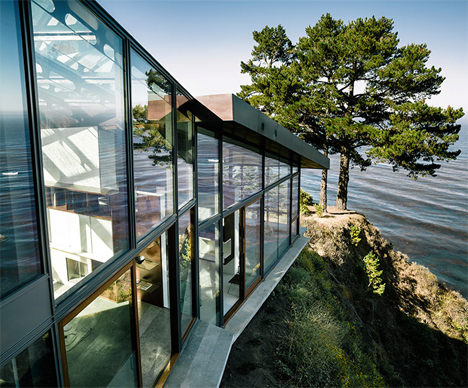 Glass Seaside House