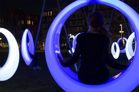 lighted swings for adults boston