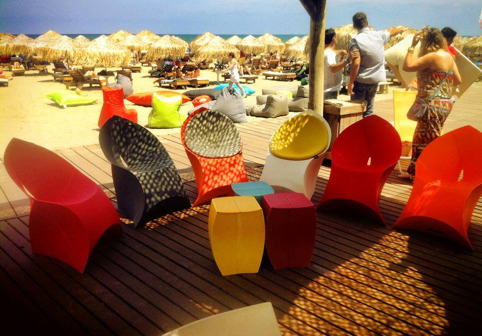 Flux Chairs at the Beach