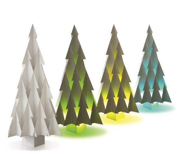 Odenneboom, a stylish alternative to a real Christmas tree