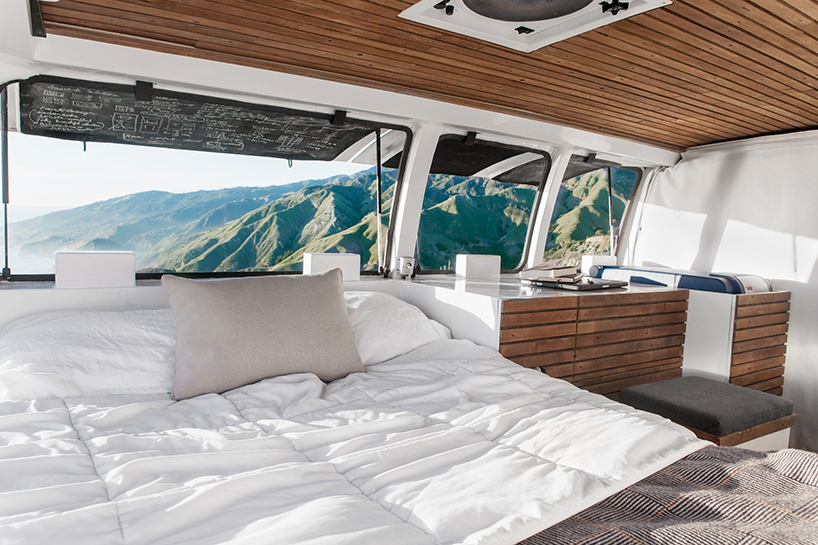 Tiny Mobile Office Cargo Van Converted Into Cozy Work Studio Designs Ideas On Dornob
