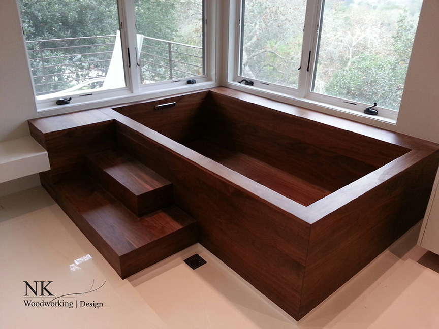 wooden tubs NK Woodworking Designs
