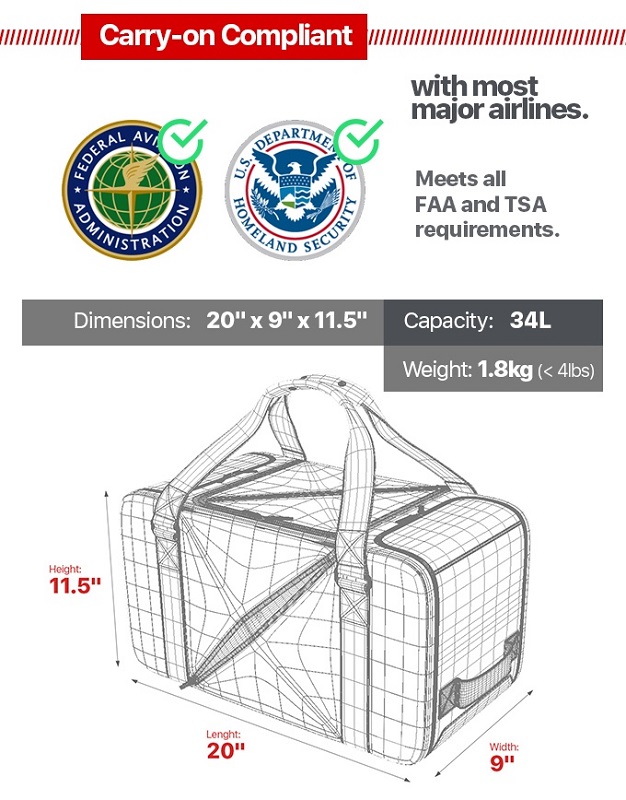 EZ Duffle -TSA Approved