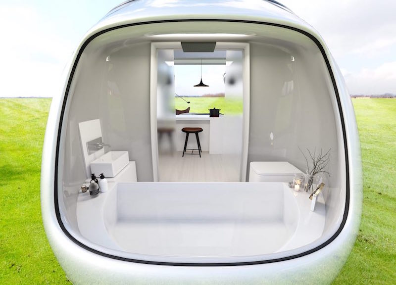 MINI-Inspired Camping Pod - Bathroom