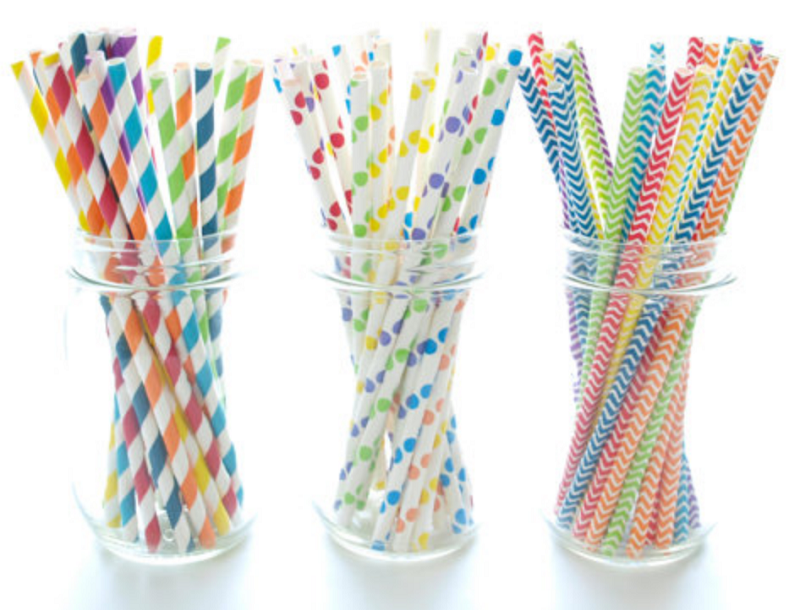 Paper Straws - Food with Fashion