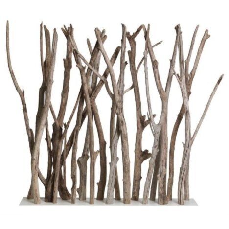 Driftwood Gives This Unique Natural Room Divider a Playful Vibe ...