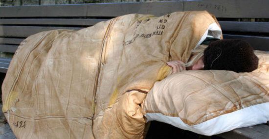 Cardboard-style bed sheets by Snurk