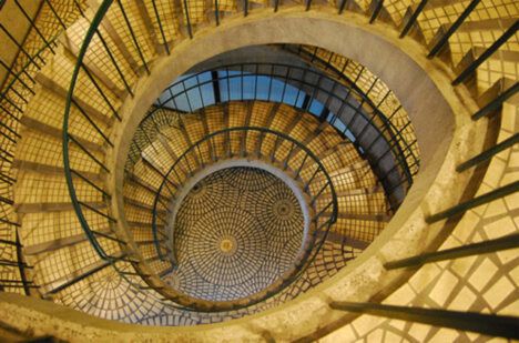 Spiral staircase elegant