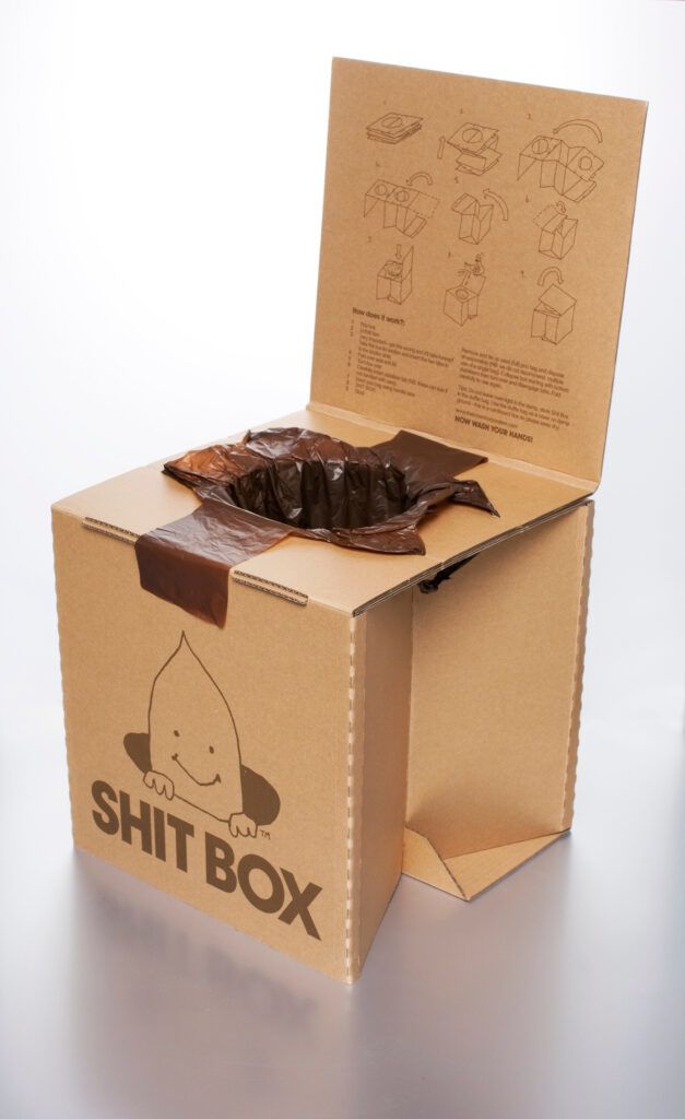 Brown Corporation Shit Box in use