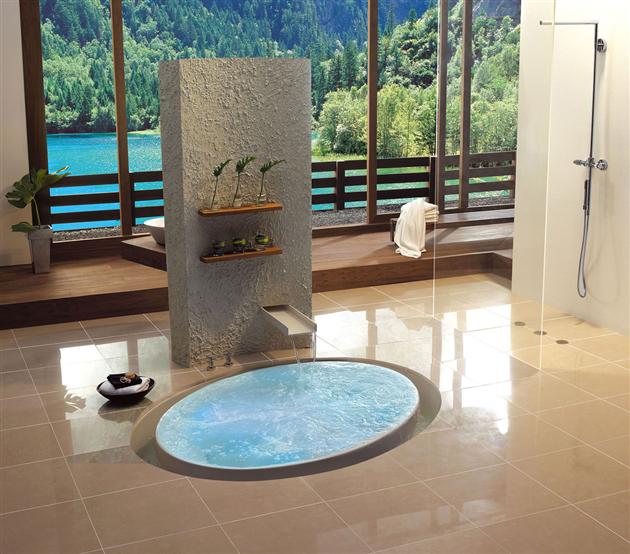 Kasch luxury bathtub japanese style