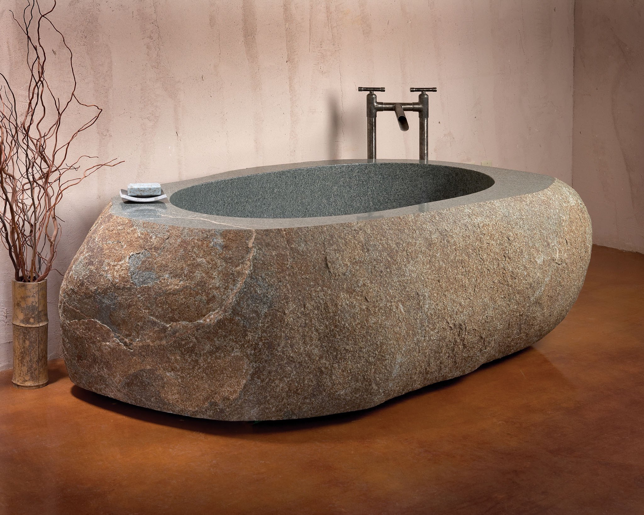 Stone Forest boulder bathtub