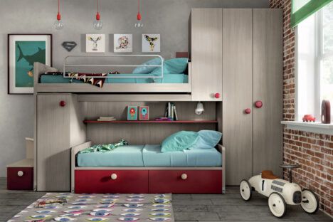 Tumidei youth bedrooms bunks
