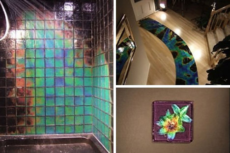 Hot Or Cool Color Changing Chameleon Tiles Designs Ideas On