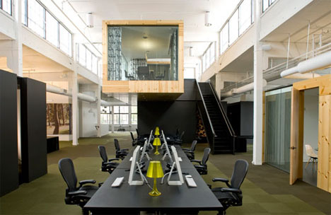 Creative Office Interior Design: When Metal Meets Wood | Designs & Ideas on  Dornob