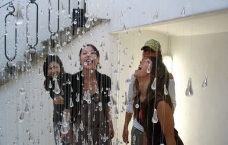 raindrop installation gallery view