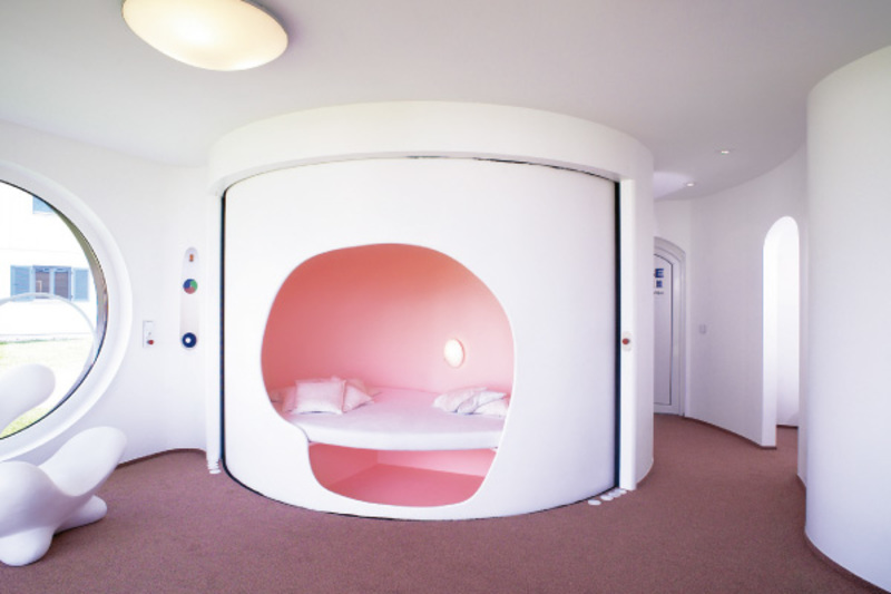 Colani rotating rooms house
