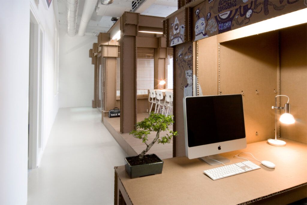 Nothing Cardboard Office cubicle