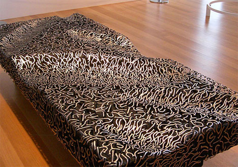 Artsy Bench Made of Recycled Nails | Designs & Ideas on Dornob