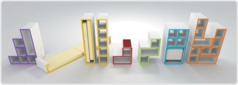 Tetris furniture design concept