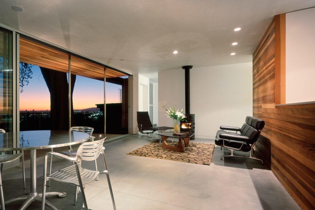 Standard LA Tree House modern living room