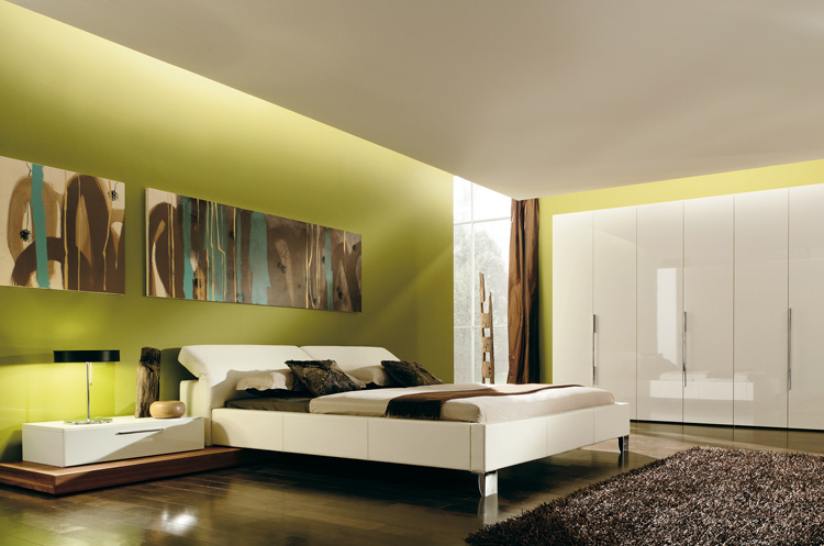 huelsta green bedroom