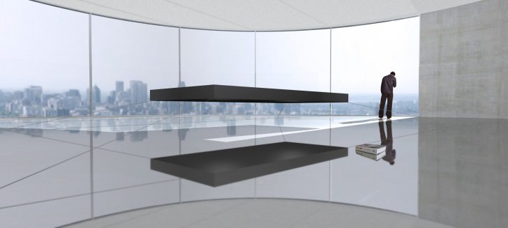 Magnetic hover bed million dollar design