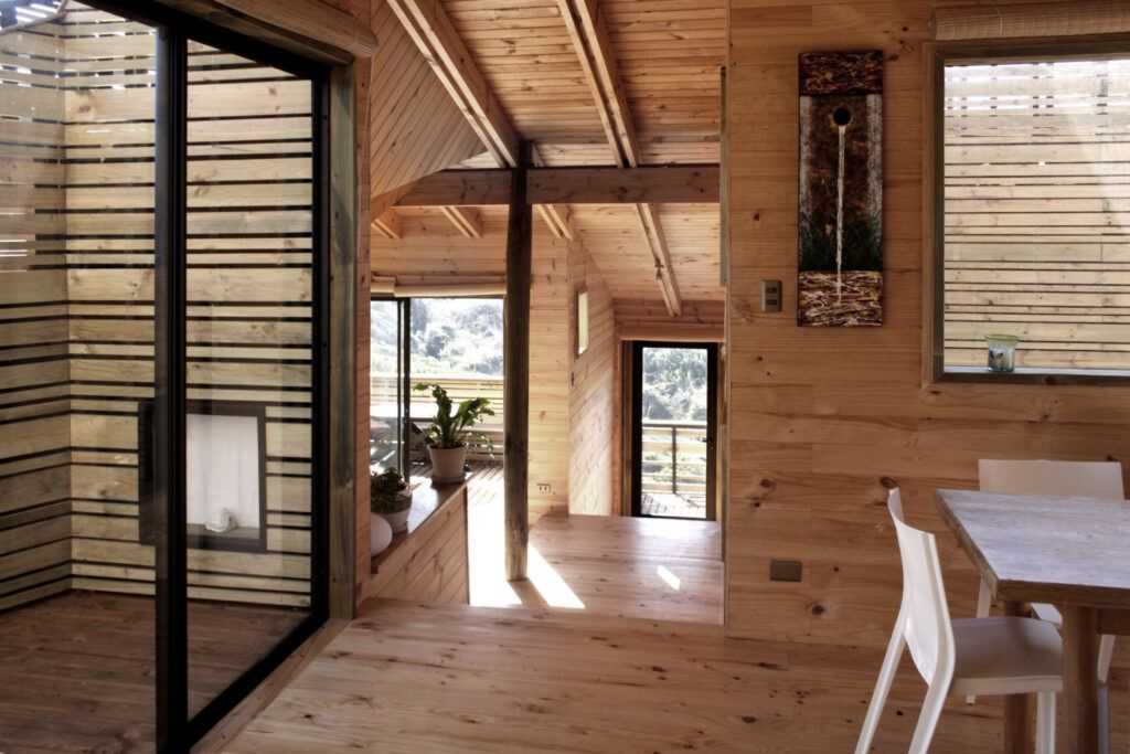 Metamorphosis house interior wood